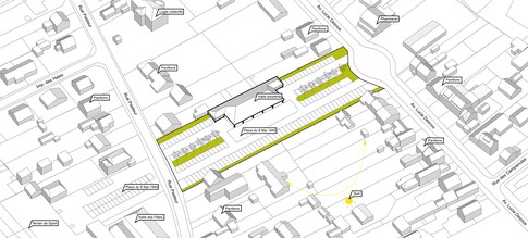 Réhabilitation Halle en locaux associatifs et de services de la Ville