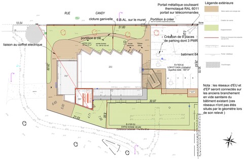 Réhabilitation d'un bâtiment en logements et micro-crèche au RDC