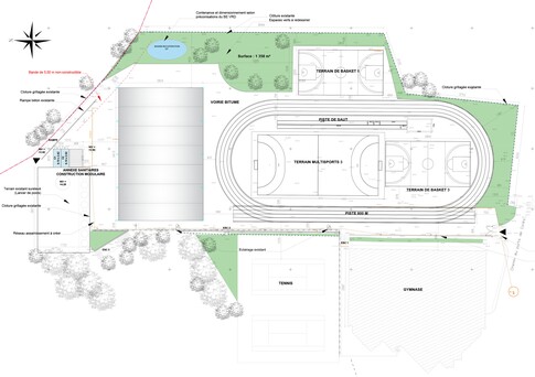 Construction d'une Halle Multi-Sport