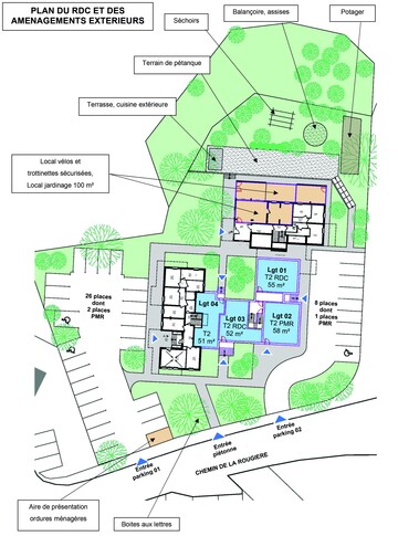 Restructuration d'anciens locaux de Gendarmerie en logements sociaux
