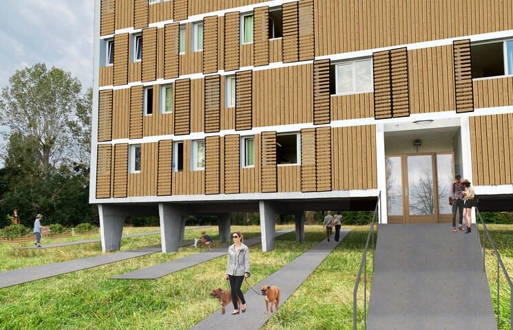 Réhabilitation d'un Foyer de 167 logements