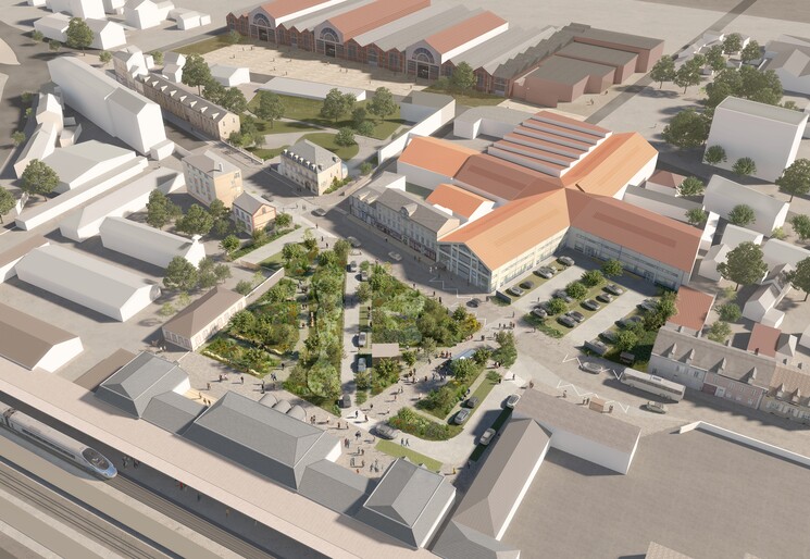 Requalification du Pôle Gare et Futur Pôle d'Echange Multimodal 