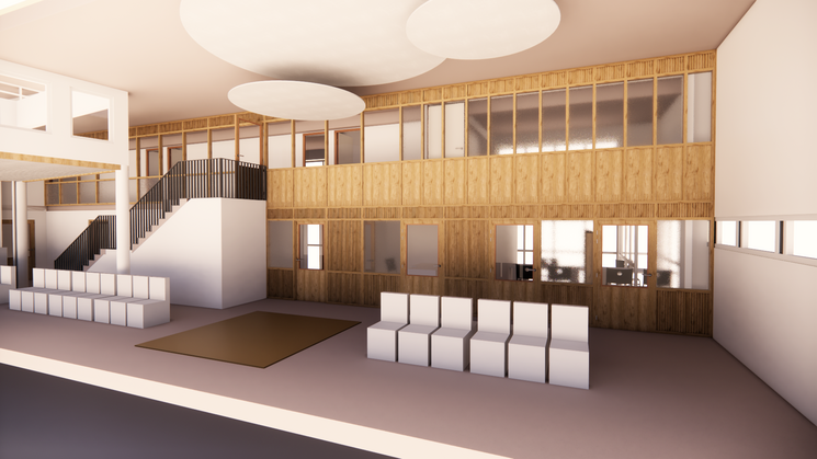 Réhabilitation de bureaux